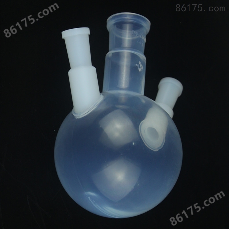 PFA三颈烧瓶500ml蒸馏冷凝反应瓶